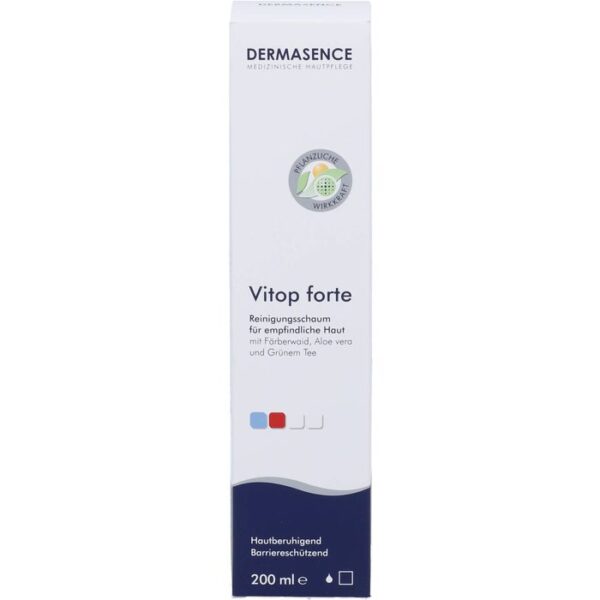 DERMASENCE Vitop forte Reinigungsschaum 200 ml