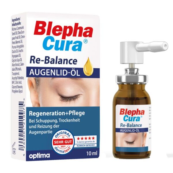 BLEPHACURA Re-Balance Augenlid-Öl Spray 10 ml