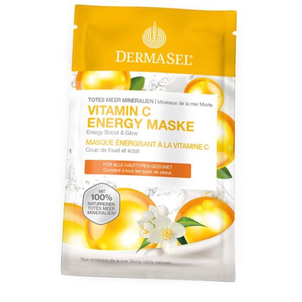 DERMASEL Totes Meer Vitamin C Energy Maske 12 ml