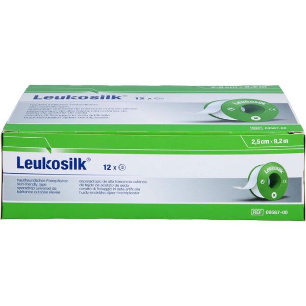 LEUKOSILK 2,5 cmx9,2 m 12 St.