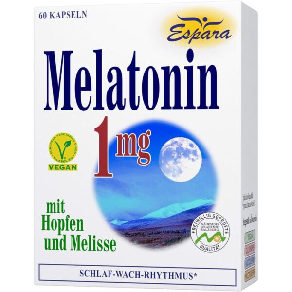 MELATONIN 1 mg Kapseln 60 St.