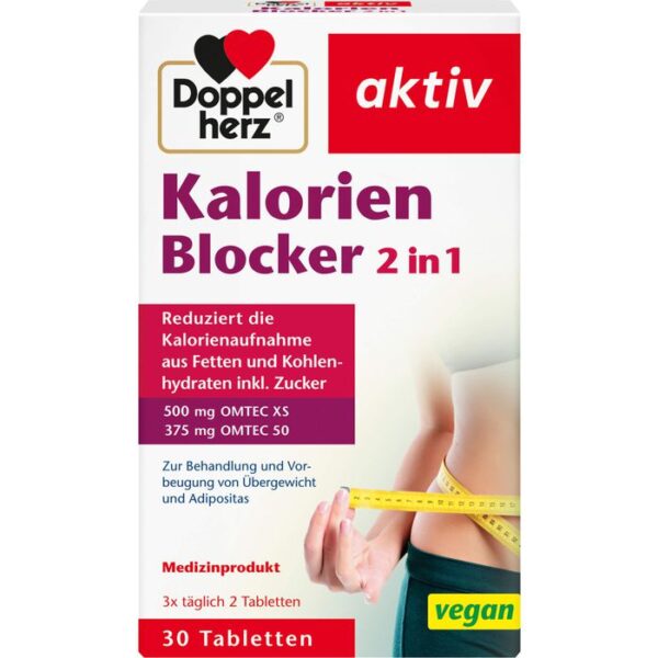 DOPPELHERZ Kalorien Blocker 2in1 Tabletten 30 St.