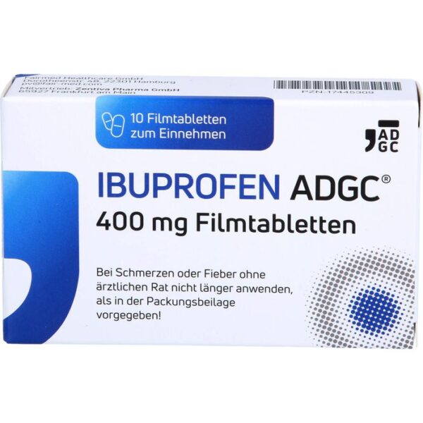 IBUPROFEN ADGC 400 mg Filmtabletten 10 St.