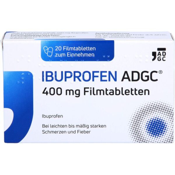 IBUPROFEN ADGC 400 mg Filmtabletten 20 St.