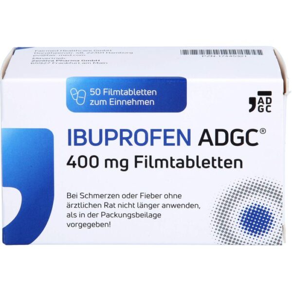 IBUPROFEN ADGC 400 mg Filmtabletten 50 St.