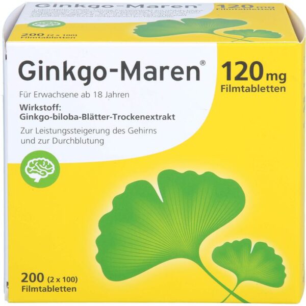 GINKGO-MAREN 120 mg Filmtabletten 200 St.