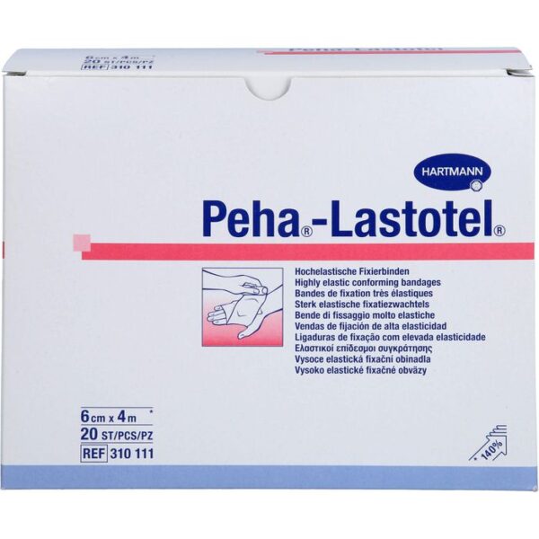 PEHA-LASTOTEL Fixierbinde 6 cmx4 m 20 St.