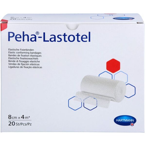 PEHA-LASTOTEL Fixierbinde 8 cmx4 m 20 St.