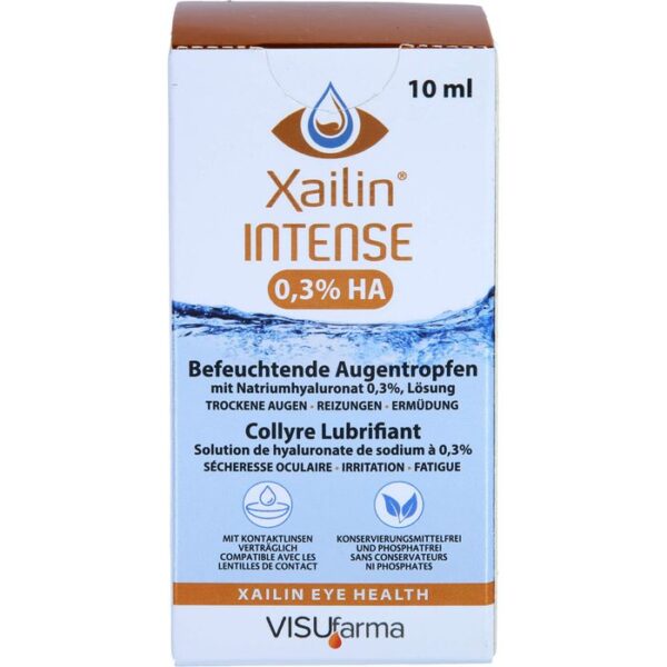 XAILIN Intense 0,3% HA Augentropfen 10 ml