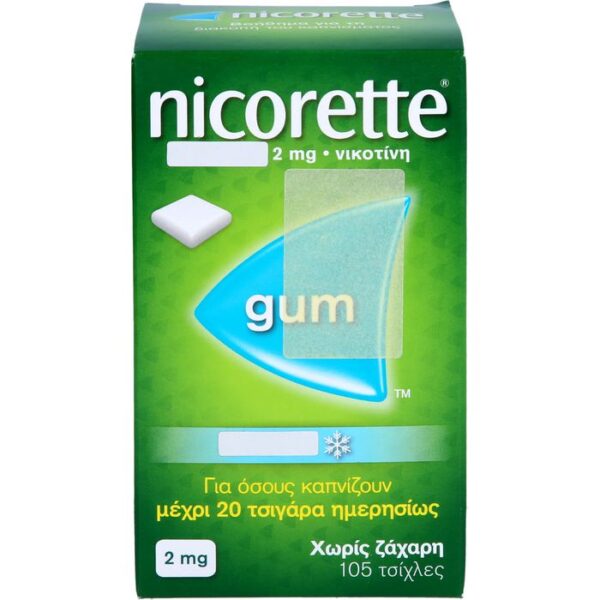 NICORETTE Kaugummi 2 mg whitemint 105 St.