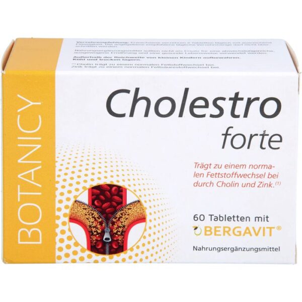 CHOLESTRO forte mit BERGAVIT Tabletten 60 St.