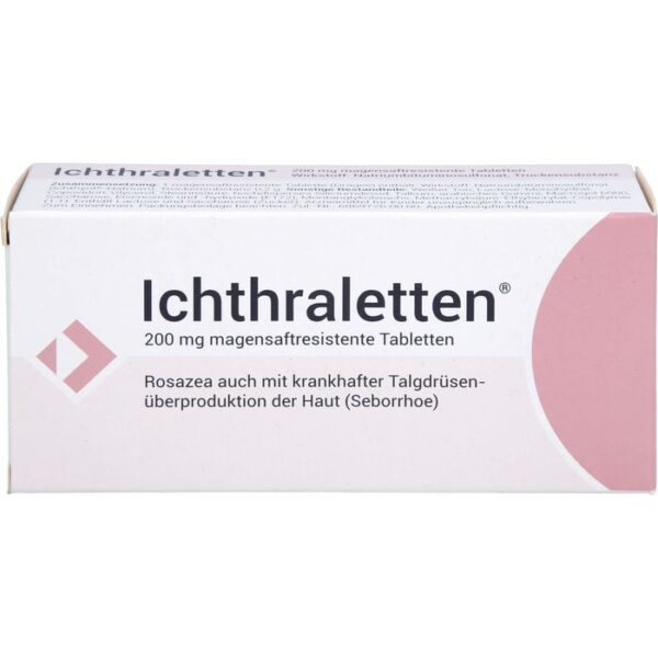 ICHTHRALETTEN 200 mg magensaftresistente Tabletten 84 St.