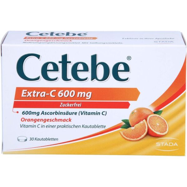 CETEBE Extra-C 600 mg Kautabletten 30 St.