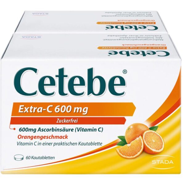 CETEBE Extra-C 600 mg Kautabletten 120 St.