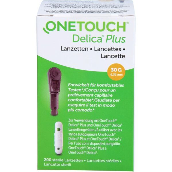 ONE TOUCH Delica Plus Lanzetten 200 St.