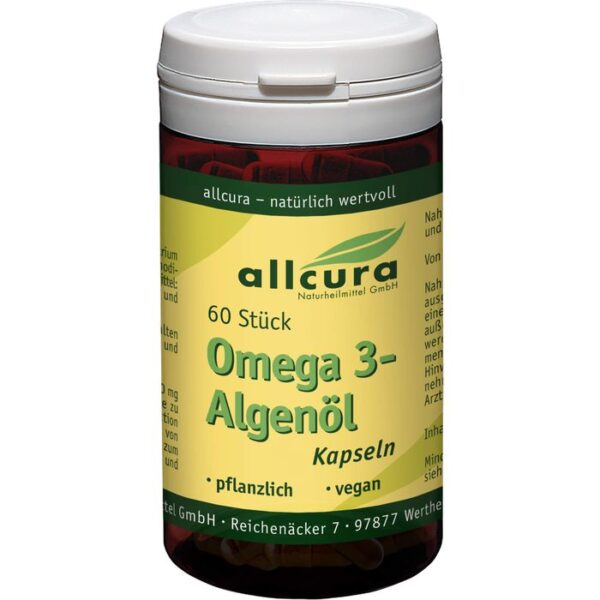 OMEGA-3 ALGENÖL Kapseln 60 St.