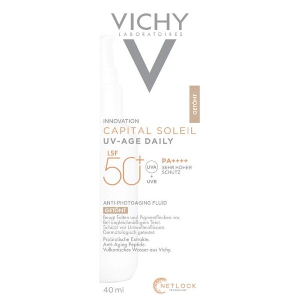 VICHY CAPITAL Soleil UV-Age getönt LSF 50+ 40 ml