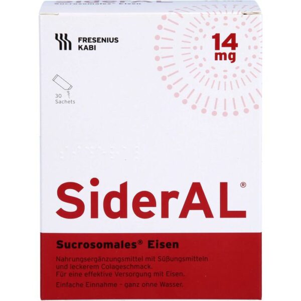 SIDERAL Eisen 14 mg Cola Sachets Granulat 30 St.