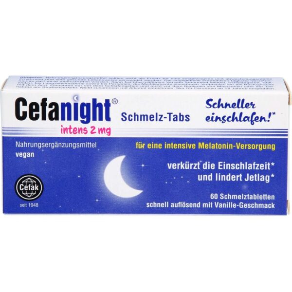 CEFANIGHT intens 2 mg Schmelz-Tabs 60 St.