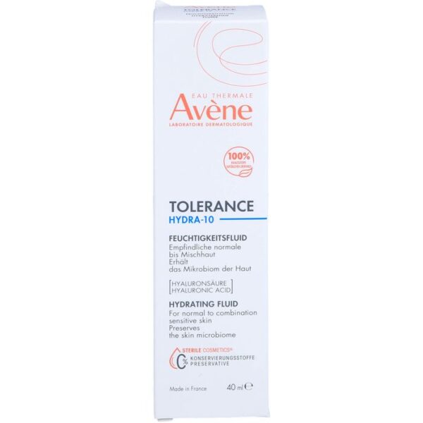 AVENE Tolerance HYDRA-10 Feuchtigkeitsfluid 40 ml