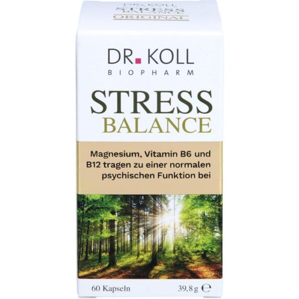 STRESS BALANCE Dr.Koll Vitamin B6+B12+Magnesium 60 St.