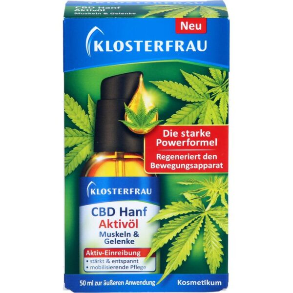 KLOSTERFRAU CBD Hanf Aktivöl 50 ml