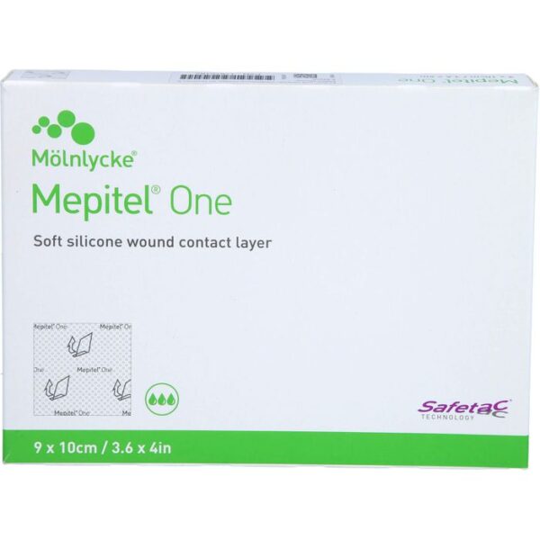 MEPITEL One 9x10 cm Silikon Netzverband 5 St.