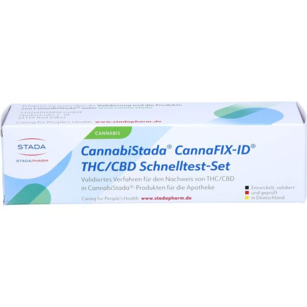 CANNABISTADA CannaFIX-ID THC/CBD Schnelltest-Set 1 P