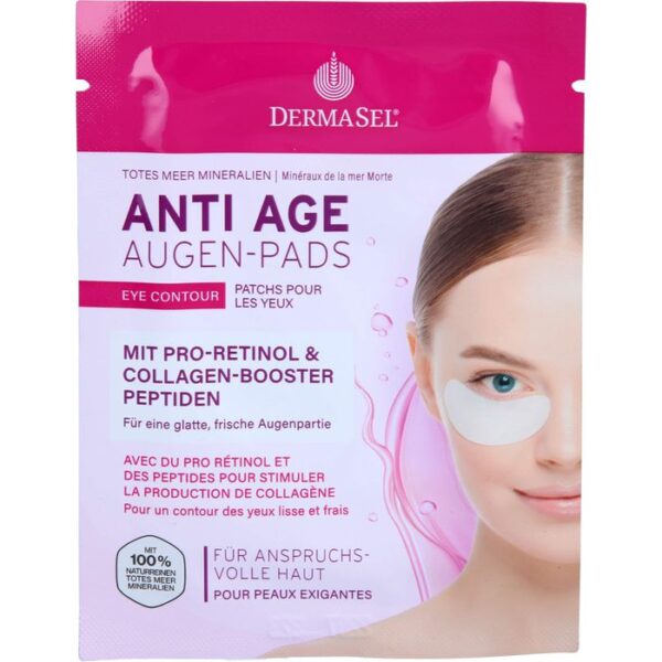 DERMASEL Totes Meer Anti-Age Augen-Pads 1 P