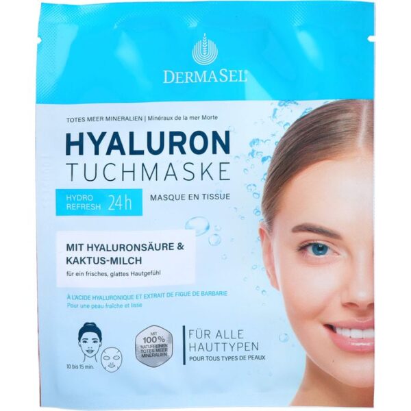 DERMASEL Hyaluron Tuchmaske 1 St.