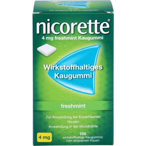 NICORETTE 4 mg freshmint Kaugummi 105 St.