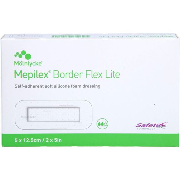 MEPILEX Border Flex Lite Schaumverband 5x12,5 cm 5 St.