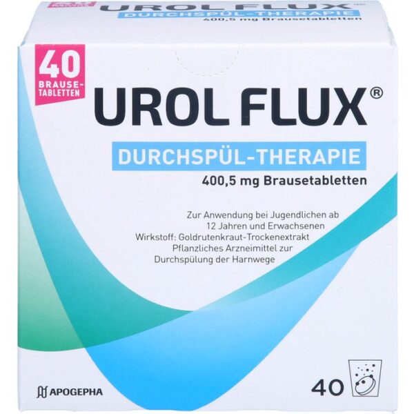 UROL FLUX Durchspül-Therapie 400,5 mg Brausetabl. 40 St.