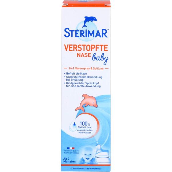 STERIMAR Nasenspray verstopfte Nase Baby ab 3 Mon. 100 ml