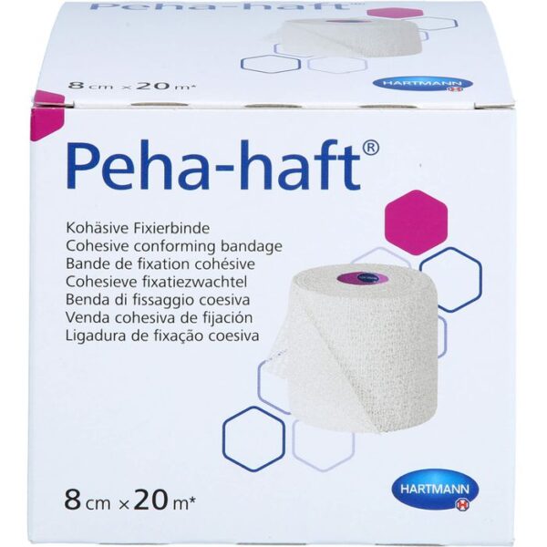 PEHA-HAFT Fixierbinde latexfrei 8 cmx20 m 1 St.