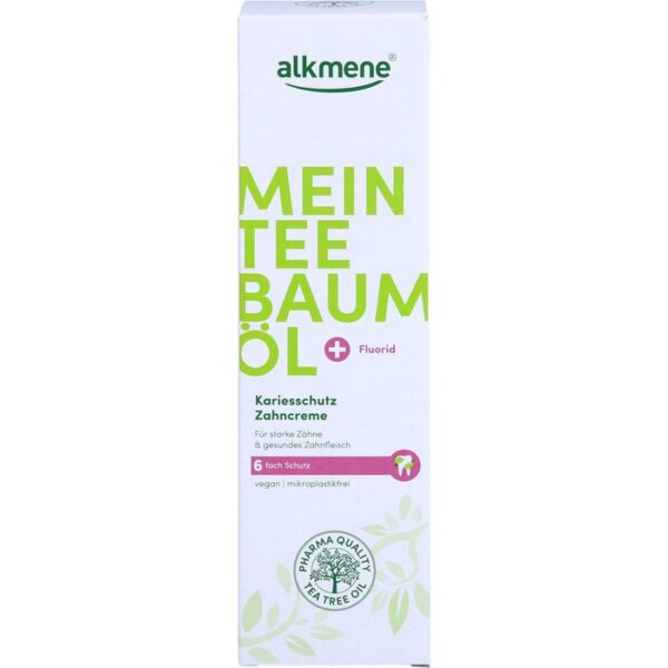 ALKMENE Mein Teebaumöl Kariesschutz Zahncreme 100 ml