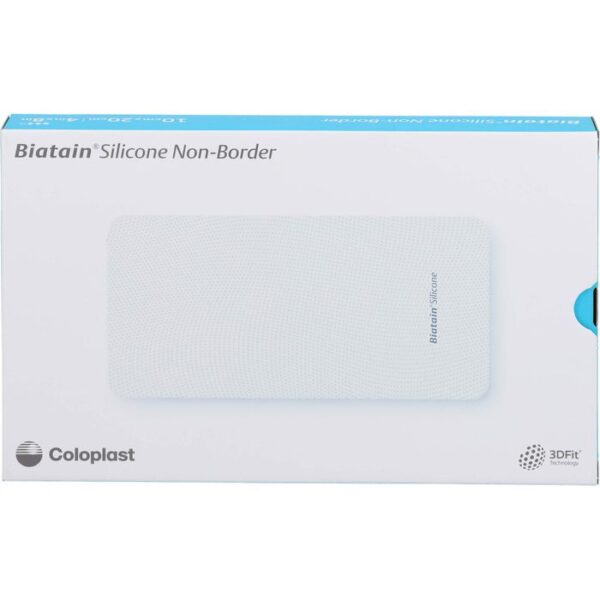 BIATAIN Silicone Non-Border Schaumverb.10x20 cm 5 St.