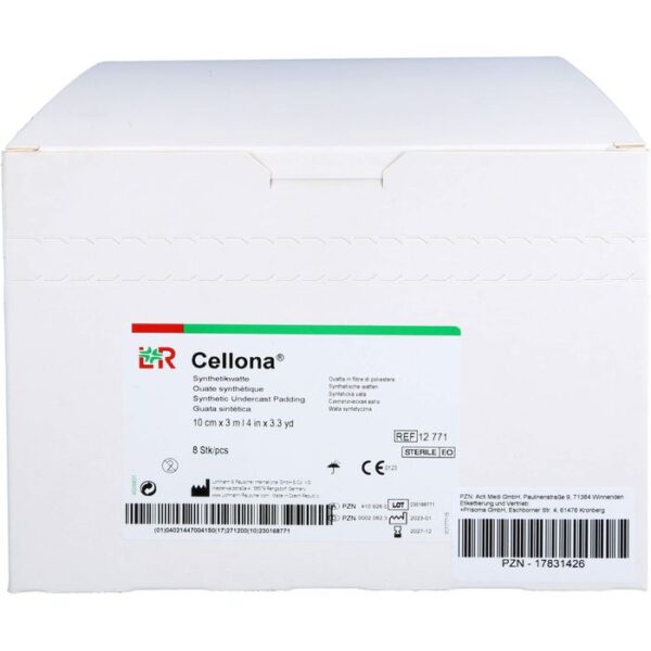 CELLONA Synthetikwatte 10 cmx3 m 8 St.