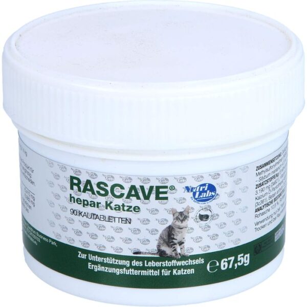 RASCAVE hepar Kautabletten f.Katzen 90 St.