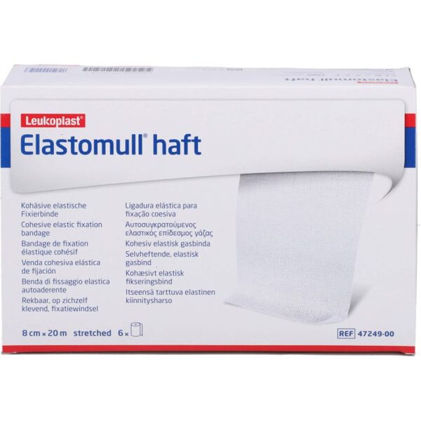 ELASTOMULL haft 8 cmx20 m Fixierbinde 6 St.