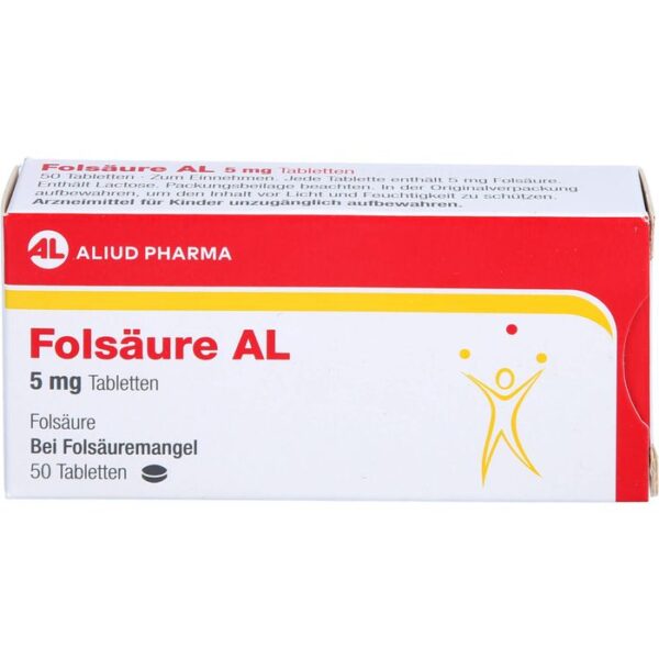 FOLSÄURE AL 5 mg Tabletten 50 St.