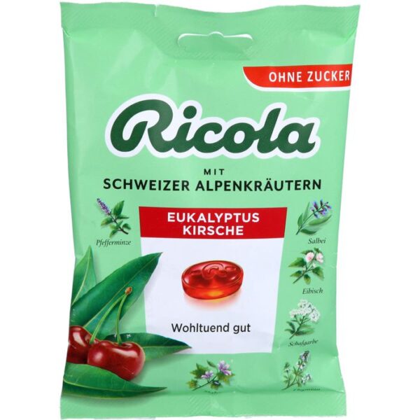 RICOLA o.Z.Beutel Eukalyptus Kirsche Bonbons 75 g