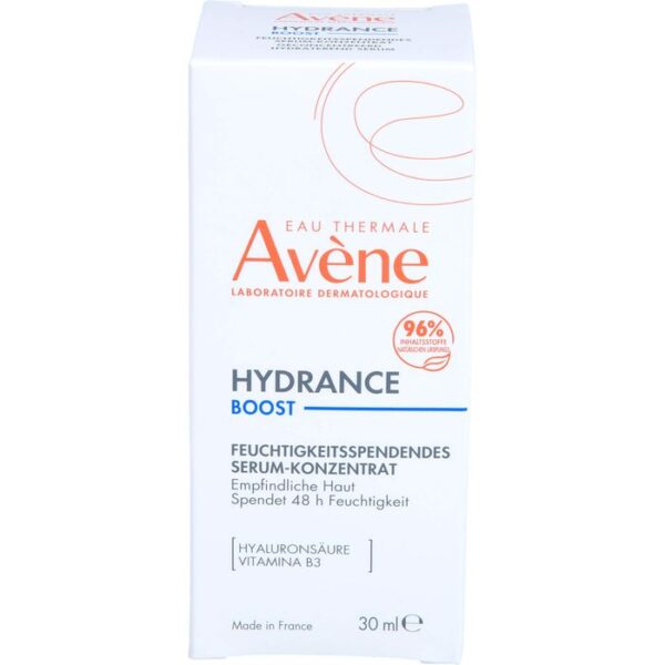 AVENE Hydrance BOOST feuchtigkeitsspend.Serum-Konz 30 ml