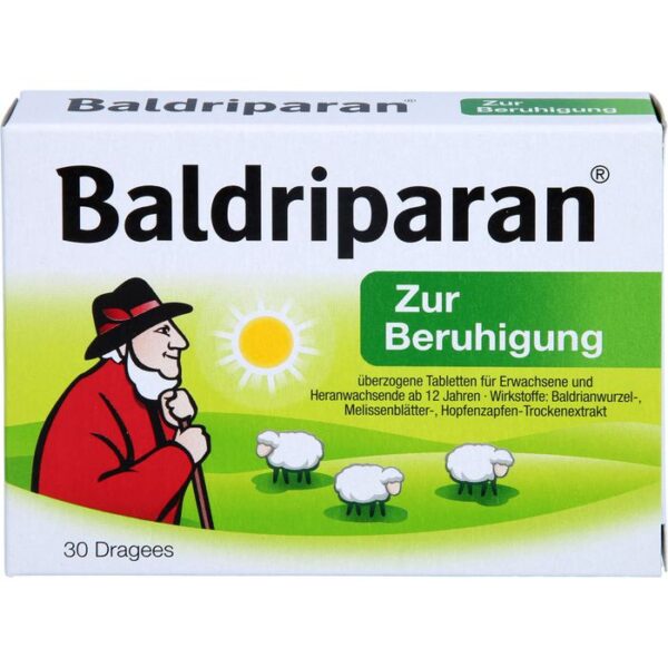 BALDRIPARAN zur Beruhigung überzogene Tabletten 30 St.