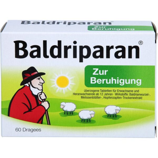 BALDRIPARAN zur Beruhigung überzogene Tabletten 60 St.