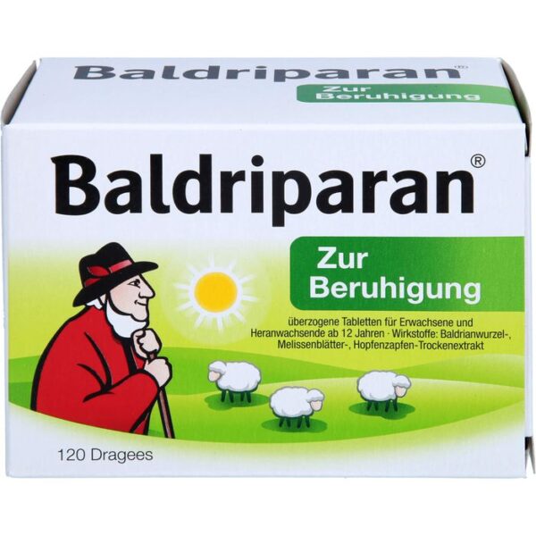 BALDRIPARAN zur Beruhigung überzogene Tabletten 120 St.