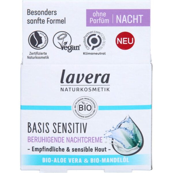 LAVERA basis sensitiv ber.Nachtcreme 50 ml