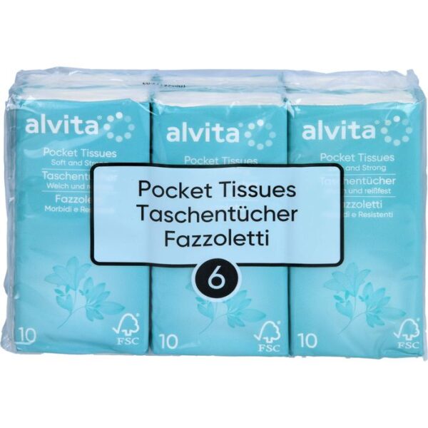 ALVITA Taschentücher 60 St.