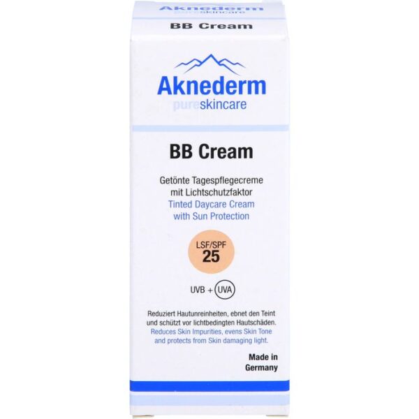 AKNEDERM BB Cream getönt LSF 25 30 ml