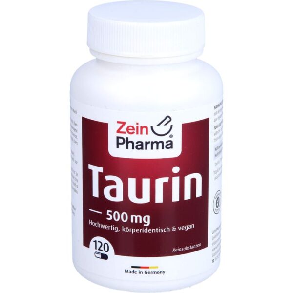 TAURIN 500 mg Kapseln 120 St.